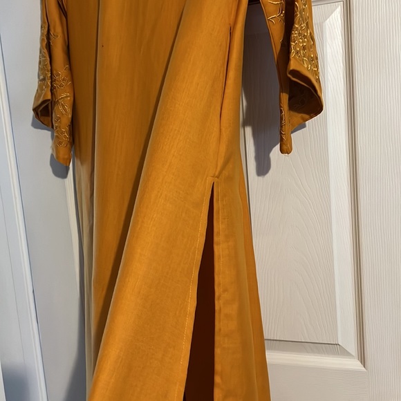 Golden Yellow Haldi Kurta - Picture 7 of 7